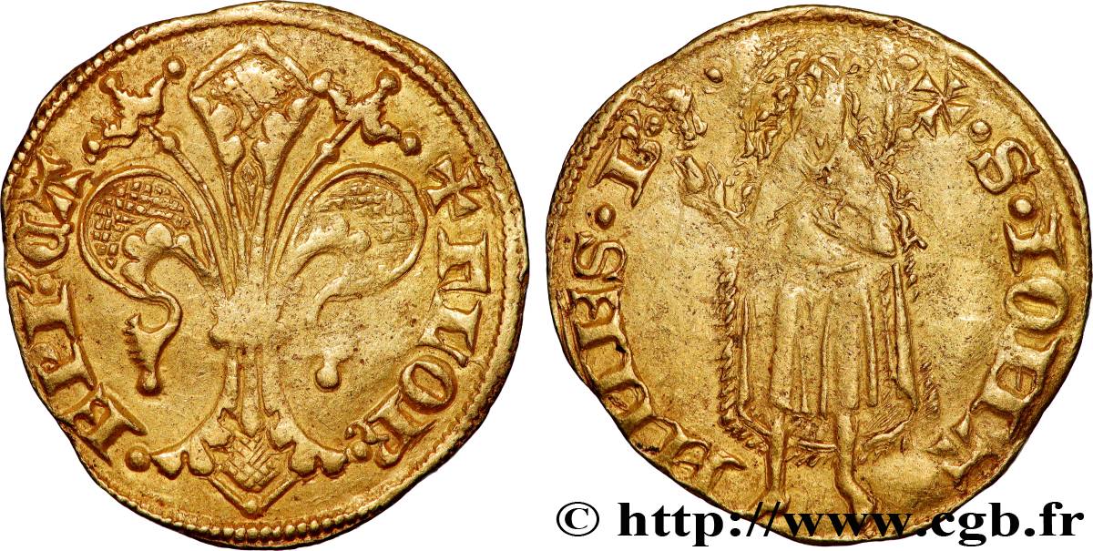 CAMBRÉSIS - SAINT-POL - GUI IV DE VENTADOUR Florin d or XF