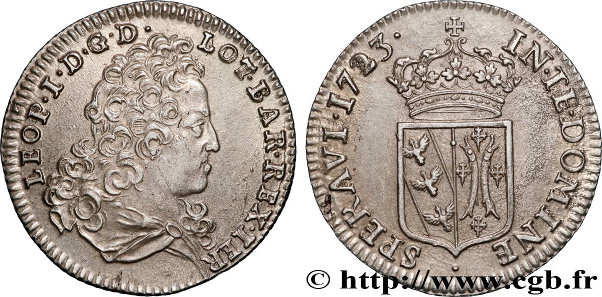 DUCHY OF LORRAINE - LEOPOLD I Teston AU