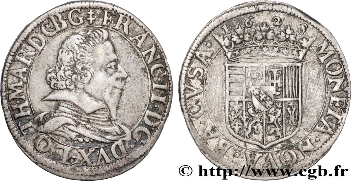 SALM - COMTÉ DE SALM - FRANÇOIS II Teston TTB