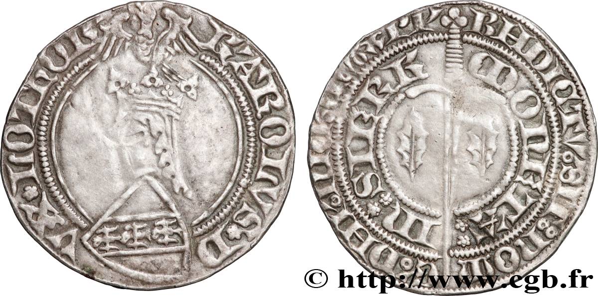 LORRAINE - DUCHÉ DE LORRAINE - CHARLES II Gros TTB+