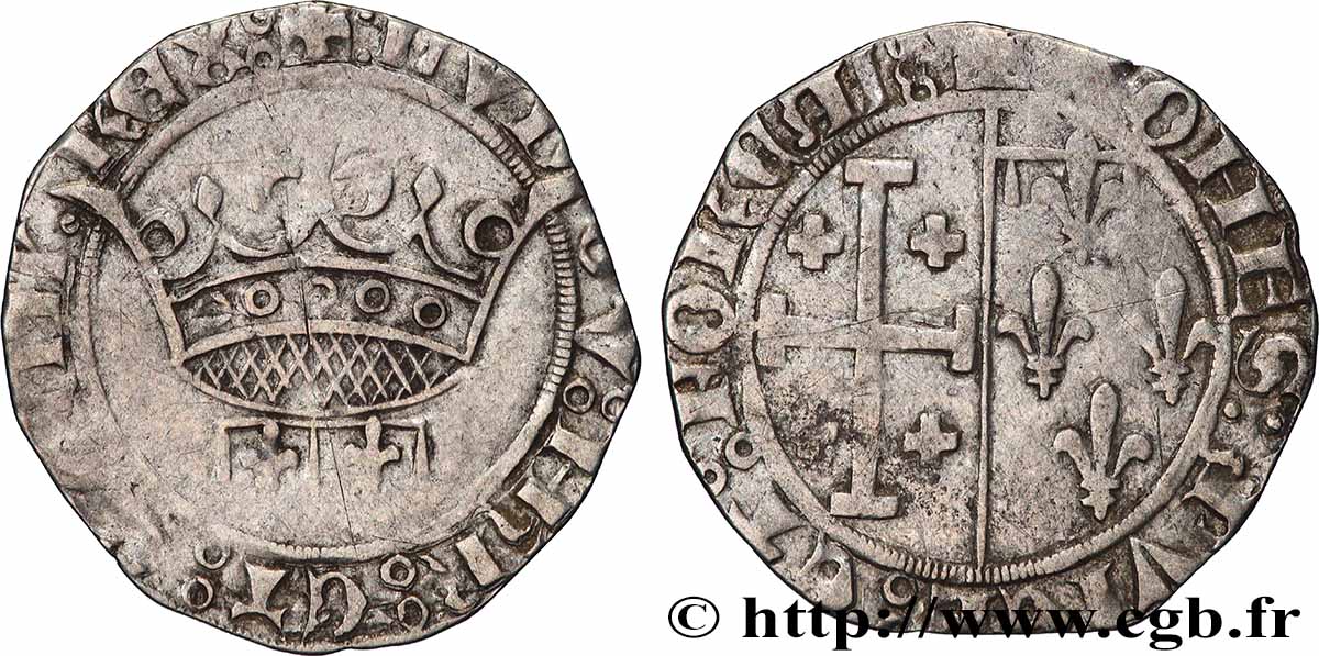 COUNTY OF PROVENCE - LOUIS OF PROVENCE Gros ou sol coronat BC+/MBC