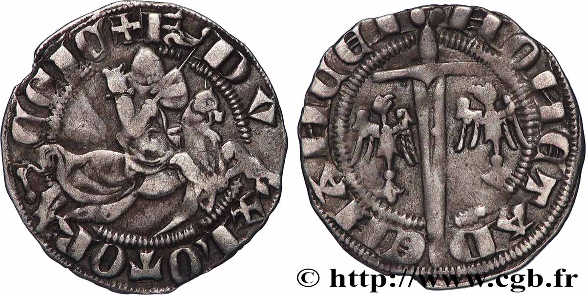 DUCHY OF LORRAINE - FERRI IV Quart de gros dit “spadin” XF/AU
