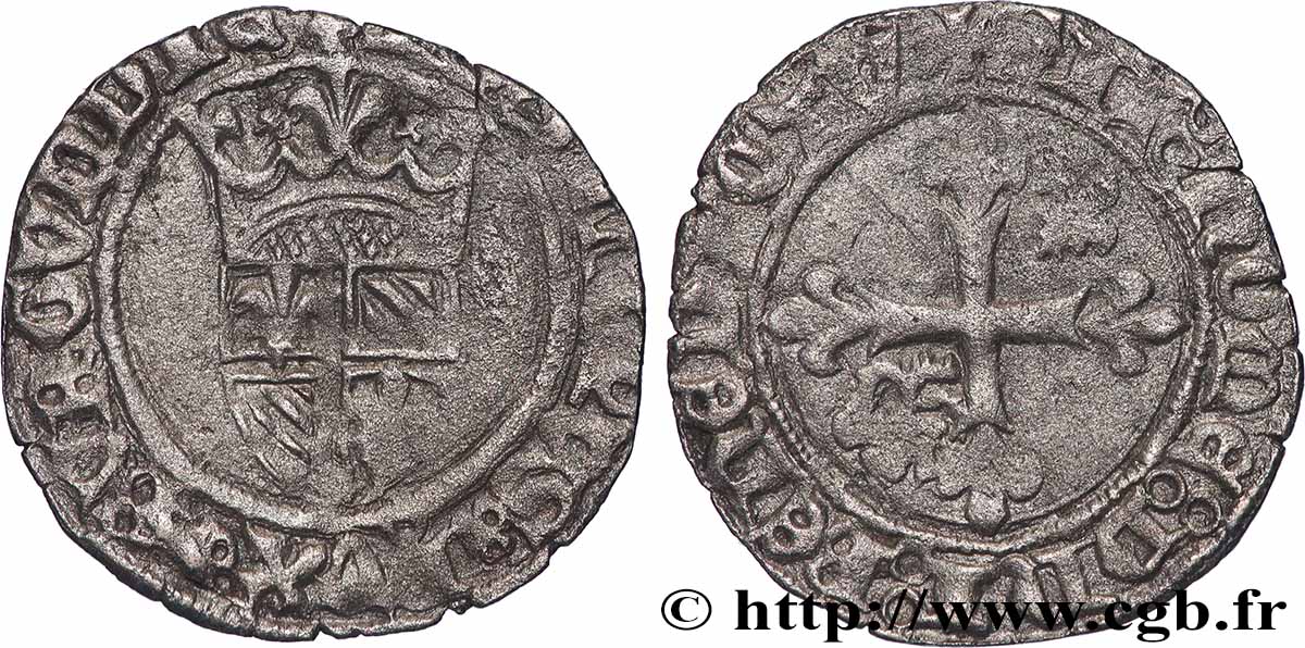 DUCHY OF BURGUNDY - PHILIPPE THE GOOD Gros XF