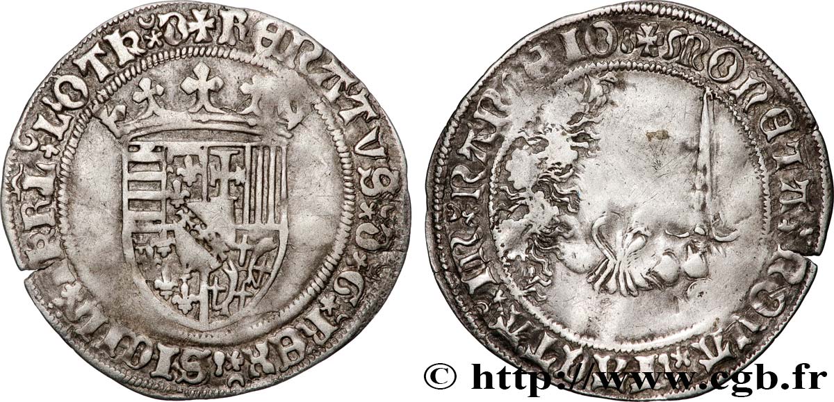 DUCHY OF LORRAINE - RENE II Gros BC+/BC