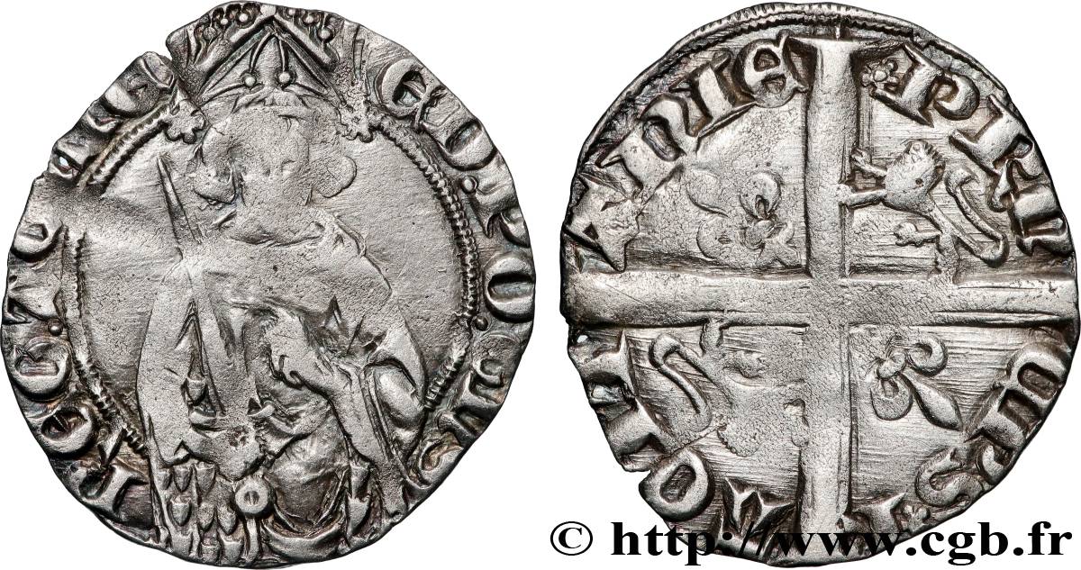 DUCHY OF AQUITANY - EDWARD THE BLACK PRINCE Hardi BB