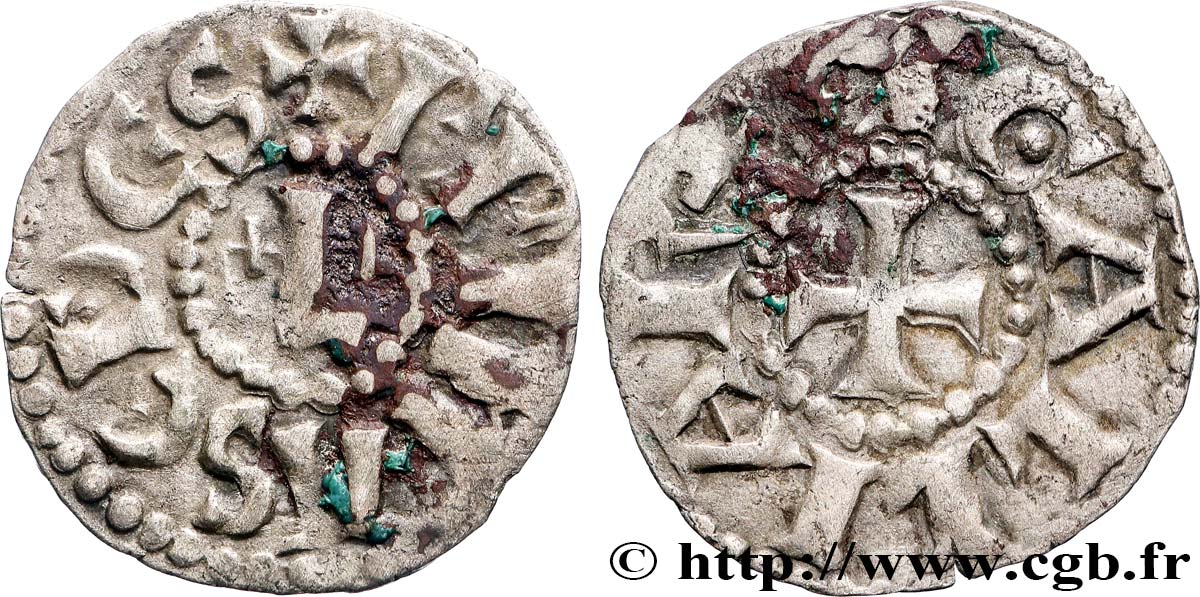 ARCHBISCHOP OF LYON - ANONYMOUS COINAGE Denier BB