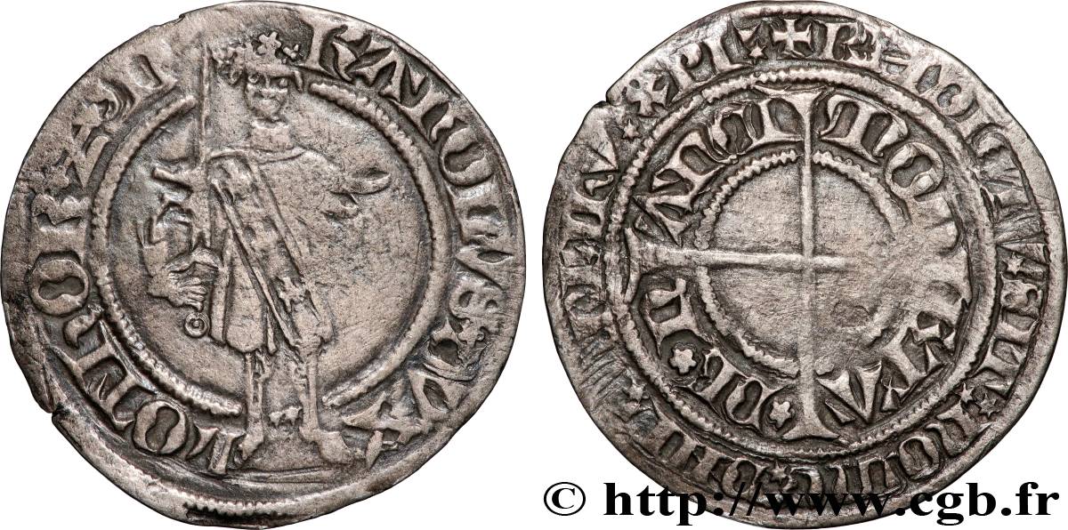 LORRAINE - DUCHÉ DE LORRAINE - CHARLES II Petit gros au chevalier BB/q.BB