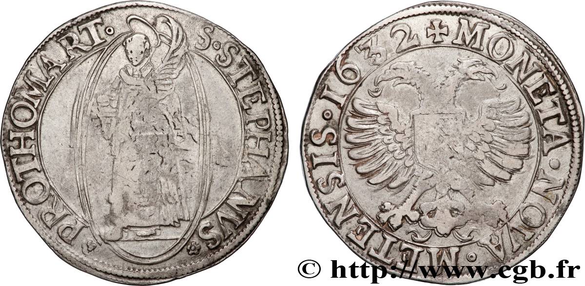 LORRAINE - CITÉ DE METZ Thaler TTB