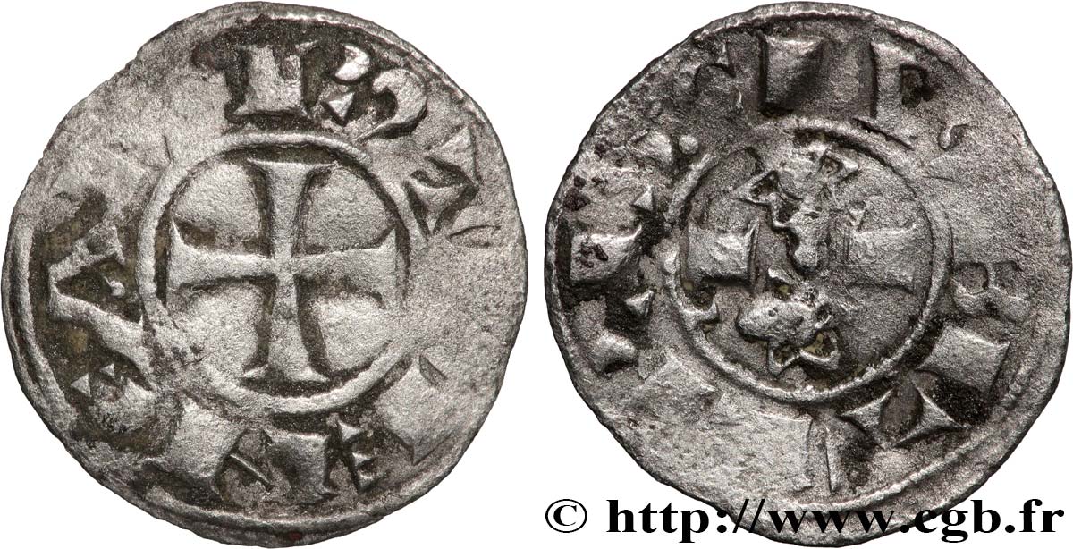 LANGUEDOC - VISCOUNT OF BÉZIERS - RAYMOND TRENCAVEL Denier VF