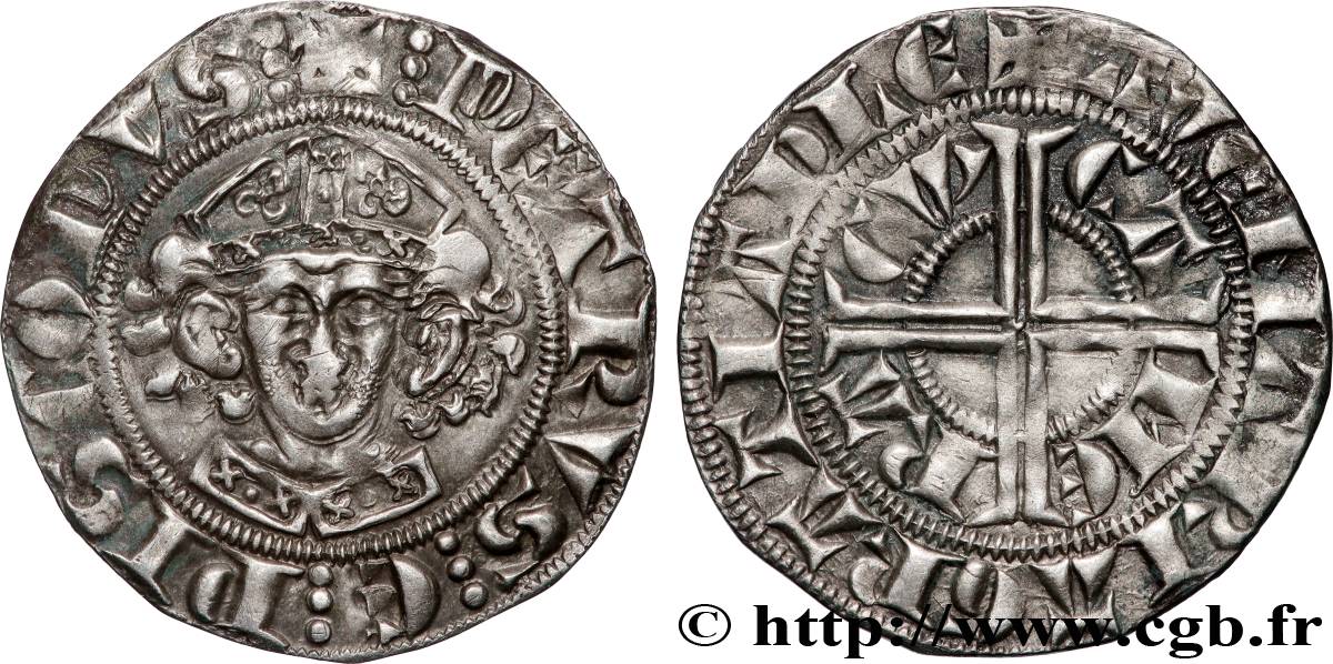 CAMBRÉSIS - ÉVÊCHÉ DE CAMBRAI - PIERRE III DE MIREPOIX Petit gros fVZ