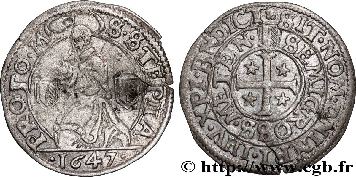 LORRAINE - CITÉ DE METZ Demi-gros TB+/TTB