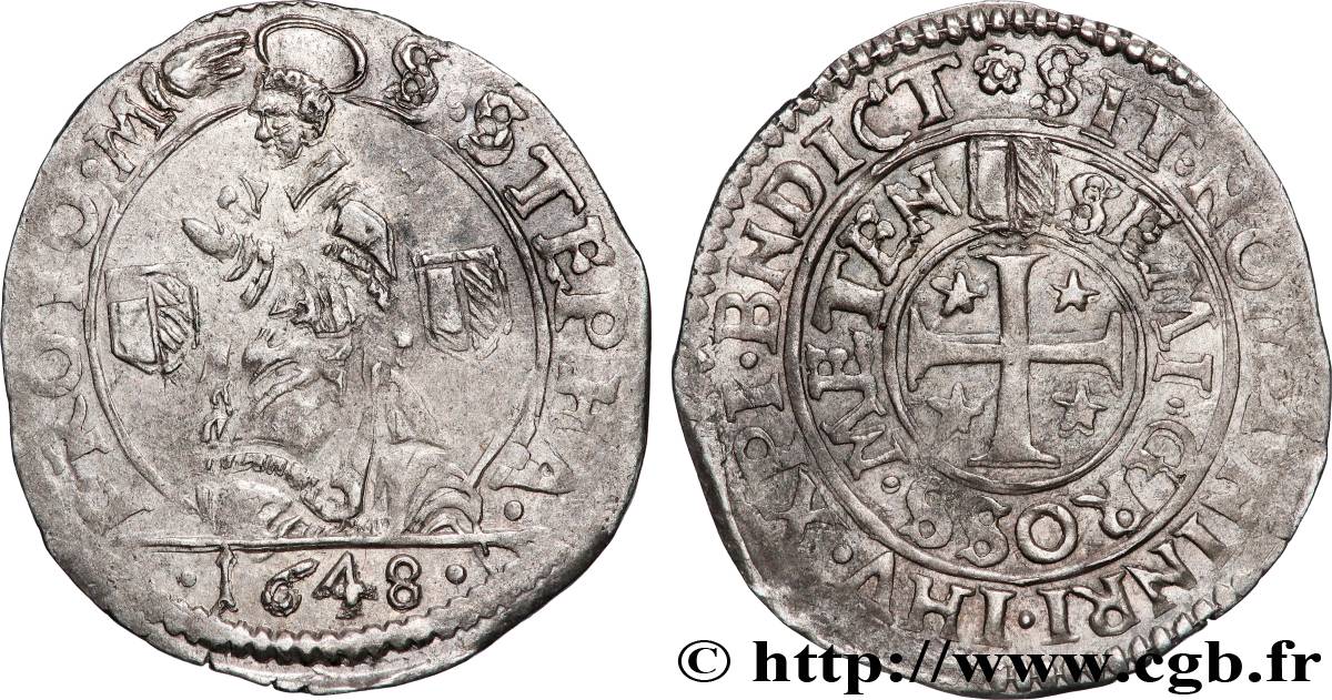 LORRAINE - CITÉ DE METZ Demi-gros TB+/TTB