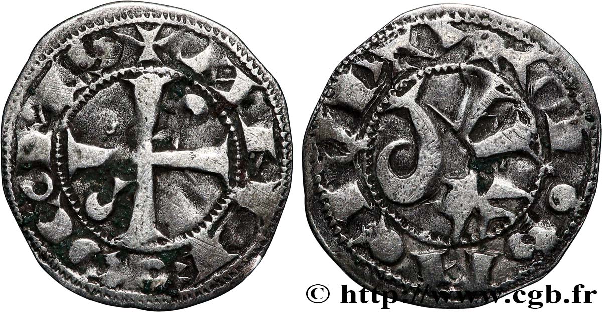 LANGUEDOC - COMTÉ DE TOULOUSE - ALPHONSE JOURDAIN Obole SS