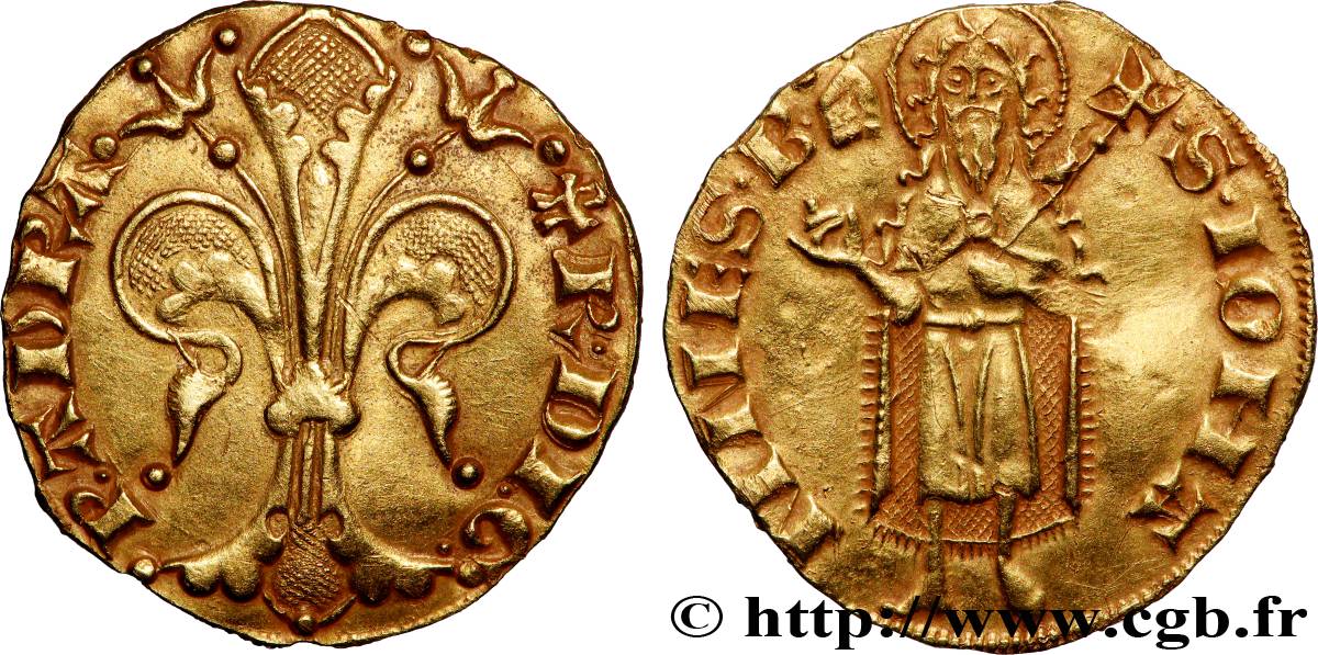 ORANGE - PRINCIPAUTÉ D&nbsp;ORANGE - RAYMOND IV Florin d&nbsp;or SUP