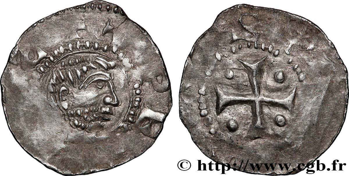 LORRAINE - ABBAYE DE MOYENMOUTIER Denier TTB+/TTB