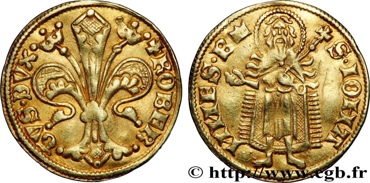BAR - DUCHÉ DE BAR - ROBERT Florin d&nbsp;or robertus AU