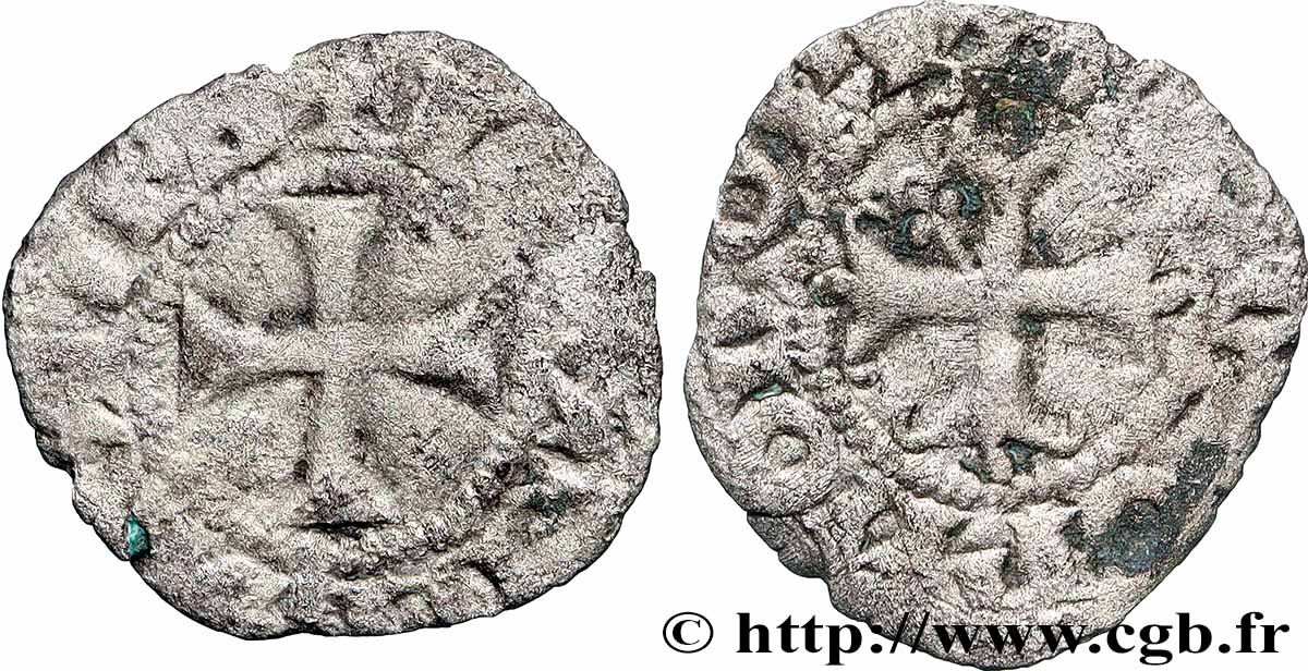 TONNERRE - COMTÉ DE TONNERRE - ANONYMES Obole fSS