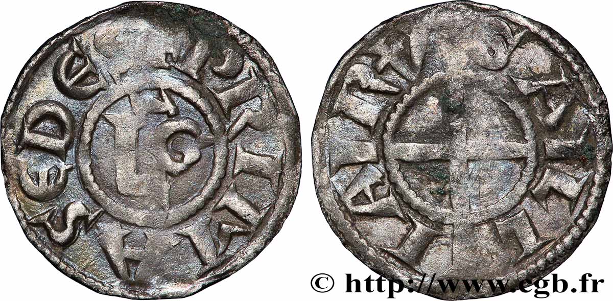 LYONNAIS - ARCHEVÊCHÉ DE LYON - ANONYMES Denier fort BB