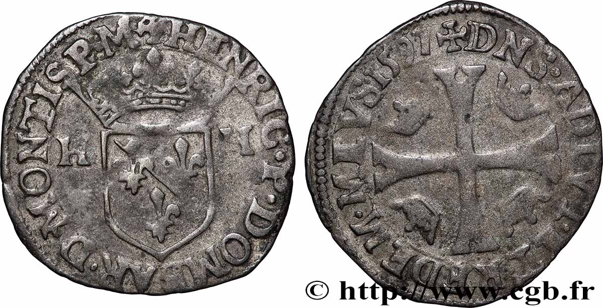 PRINCIPAUTY OF DOMBES - HENRY OF MONTPENSIER Douzain SS