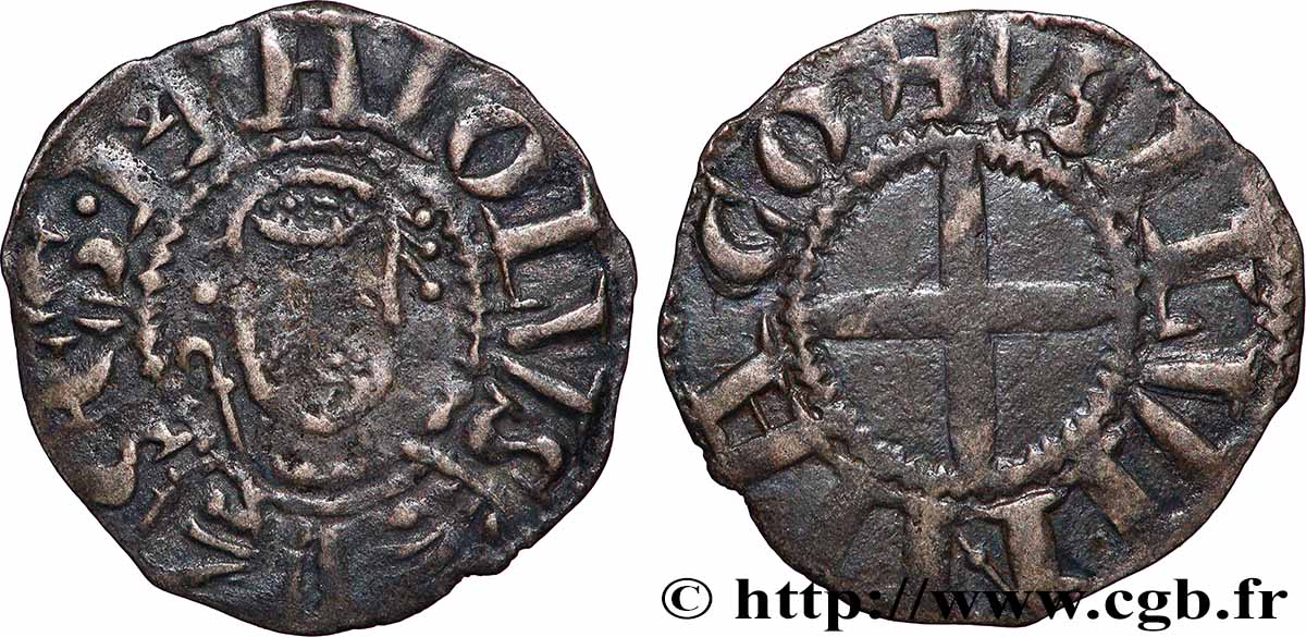 BOURBONNAIS - PRIEURÉ DE SOUVIGNY - ANONYMES Denier BC/BC+