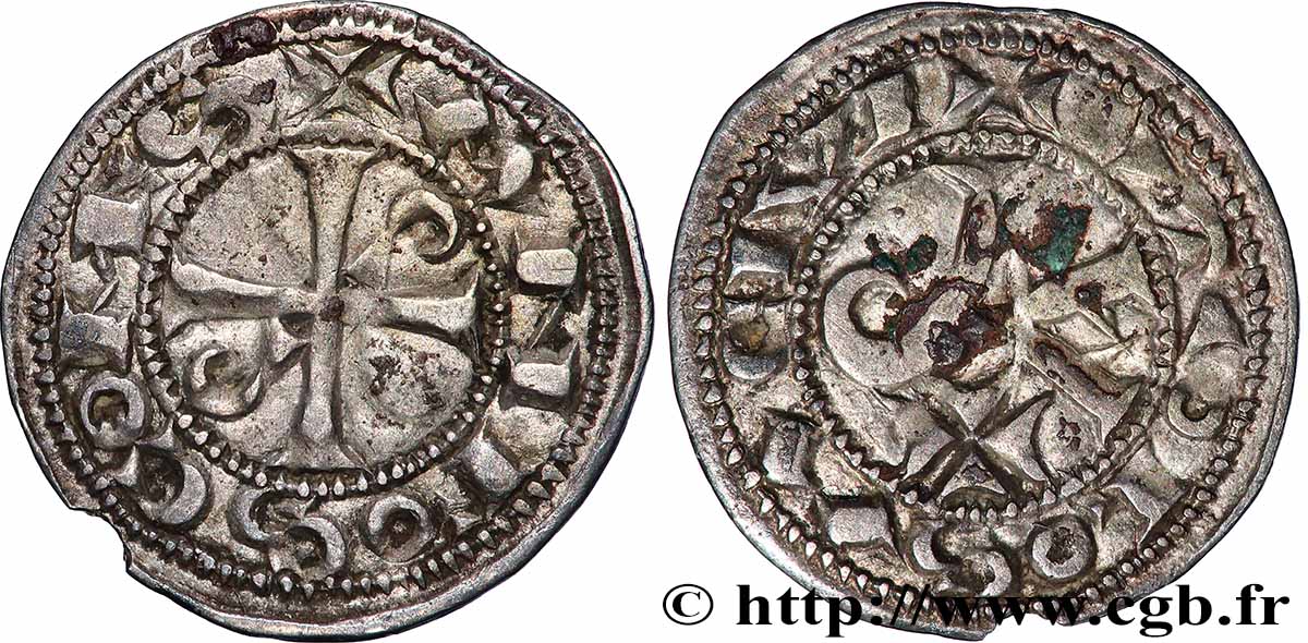 LANGUEDOC - COMTÉ DE TOULOUSE - ALPHONSE JOURDAIN Obole MBC+