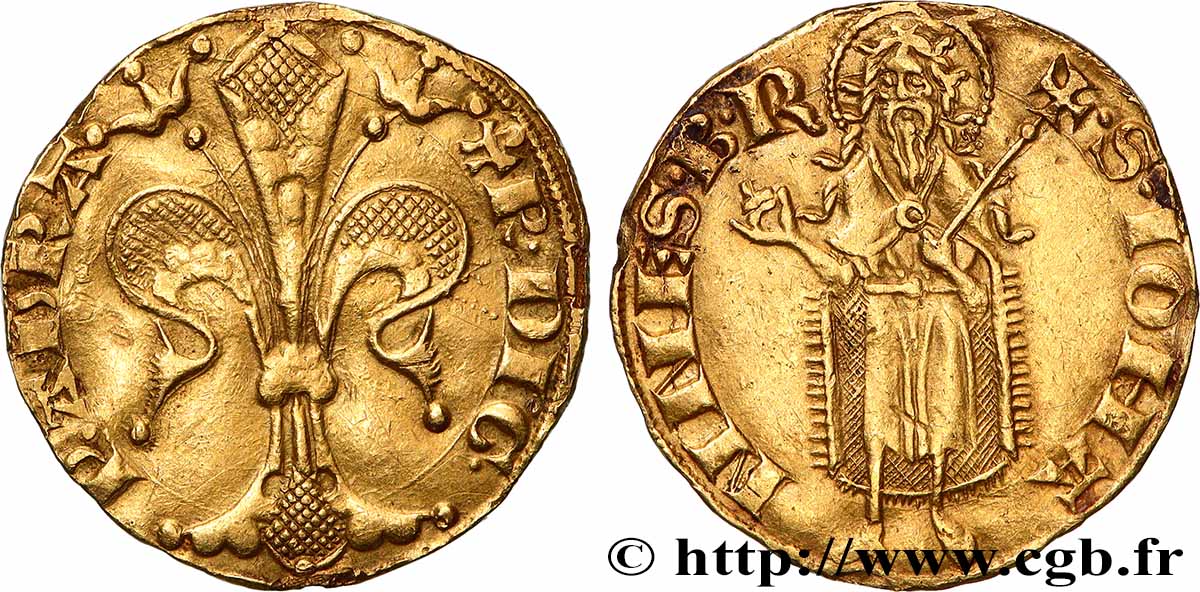 ORANGE - PRINCIPAUTÉ D&nbsp;ORANGE - RAYMOND IV Florin d&nbsp;or SUP/TTB+