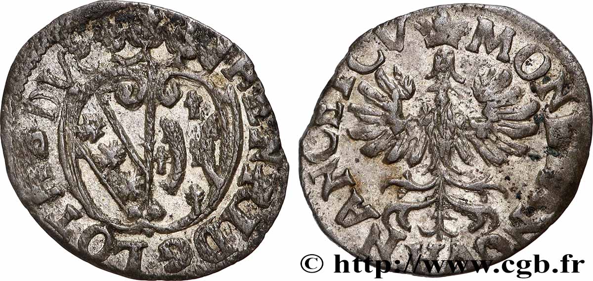 LORRAINE - DUCHÉ DE LORRAINE - HENRI II Demi-gros SS