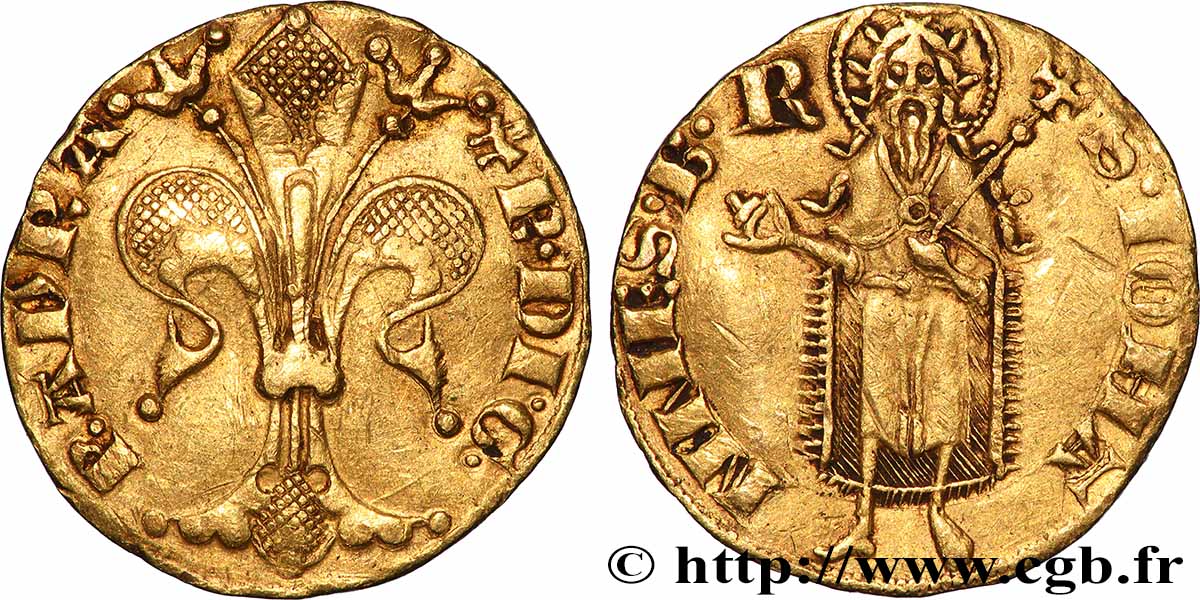 ORANGE - PRINCIPAUTÉ D&nbsp;ORANGE - RAYMOND IV Florin d&nbsp;or TTB+