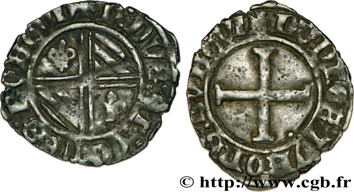 DUCHY OF BURGUNDY - PHILIPPE THE GOOD Double tournois VF