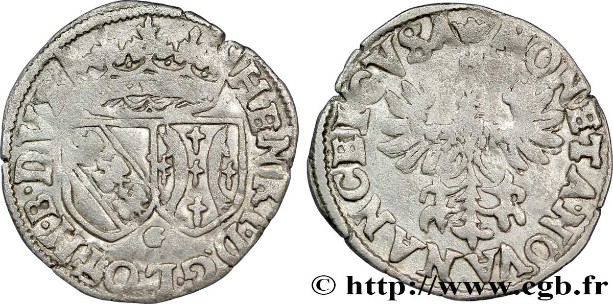LORRAINE - DUCHÉ DE LORRAINE - HENRI II Gros TTB