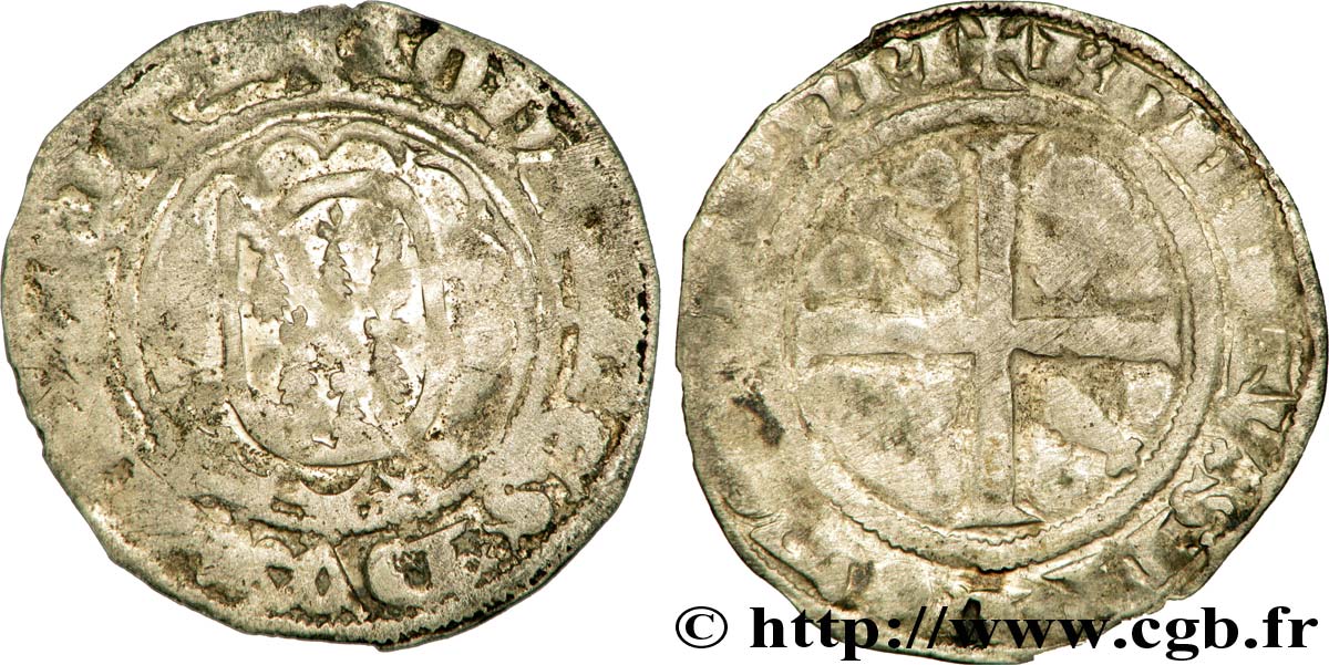 DUCHY OF BRITTANY - JEAN IV OF MONTFORT Blanc MB