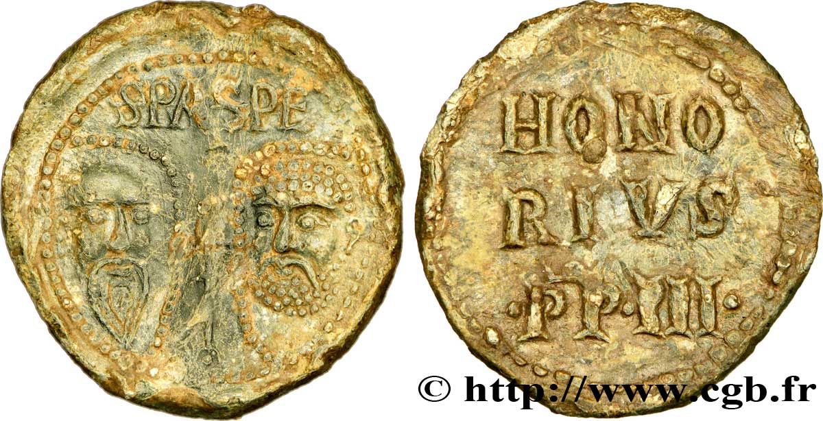ÉTATS DU PAPE - HONORÉ III Bulle TTB+