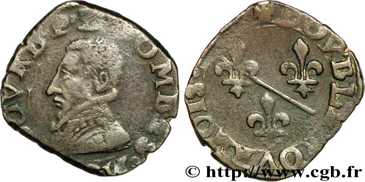 PRINCIPAUTY OF DOMBES - HENRY OF MONTPENSIER Double tournois SS