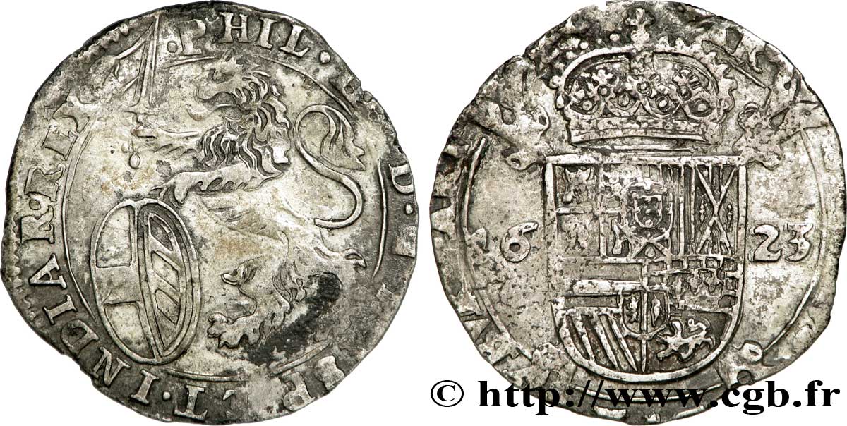 SPANISH LOW COUNTRIES - COUNTY OF ARTOIS - PHILIPPE IV OF SPAIN Escalin VF