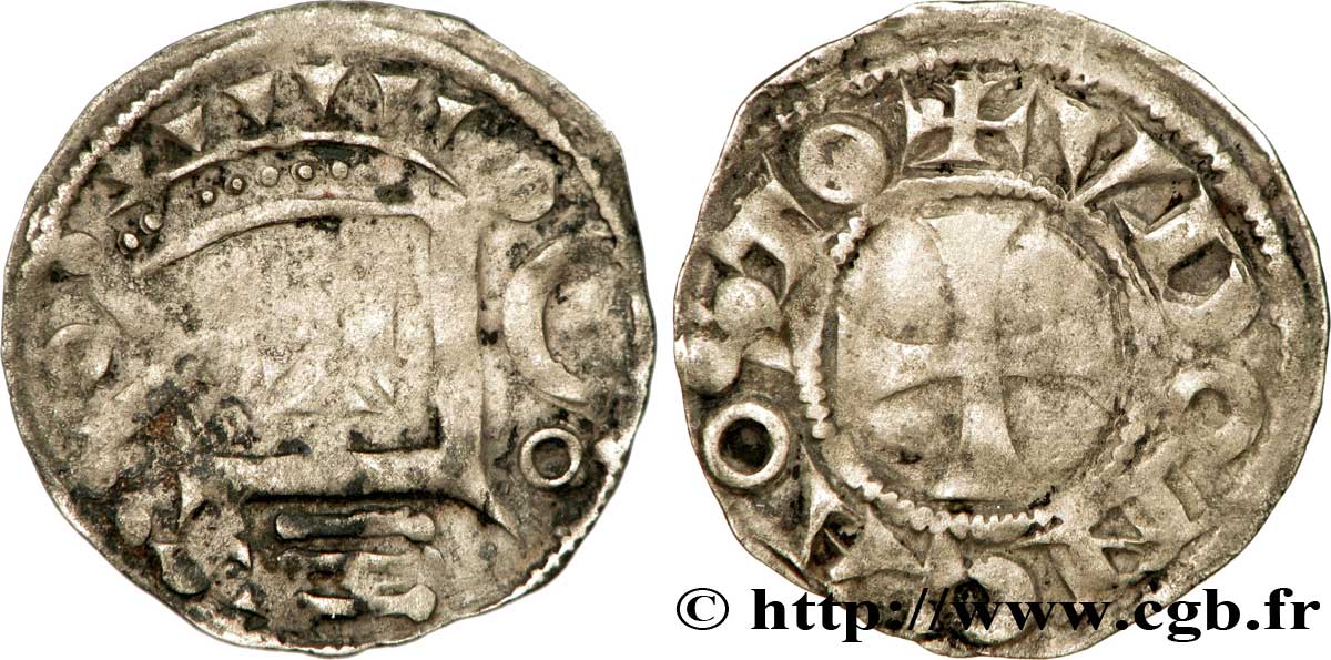 VENDÔMOIS - COMTÉ DE VENDÔME - JEAN II Denier TTB