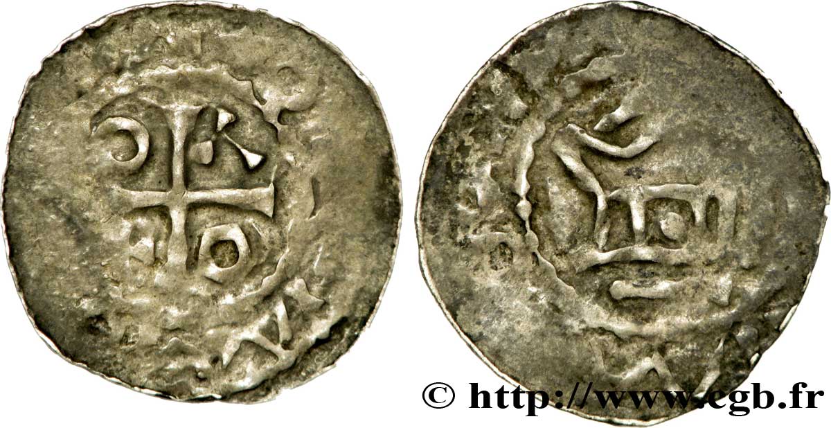 LORRAINE - SAINT-EMPIRE ET ÉVÊCHÉ DE METZ - ADALBÉRON II Obole TB
