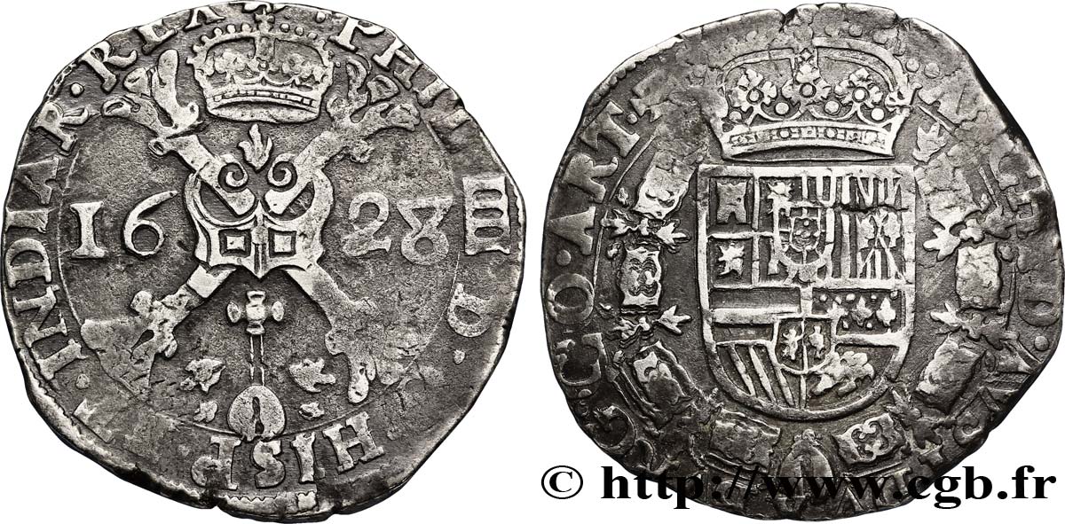 SPANISH LOW COUNTRIES - COUNTY OF ARTOIS - PHILIPPE IV OF SPAIN Patagon fSS