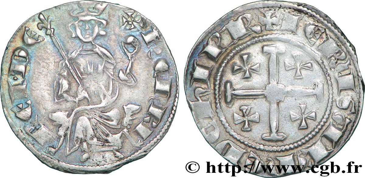 KINGDOM OF CYPRUS - HENRY II Gros SS