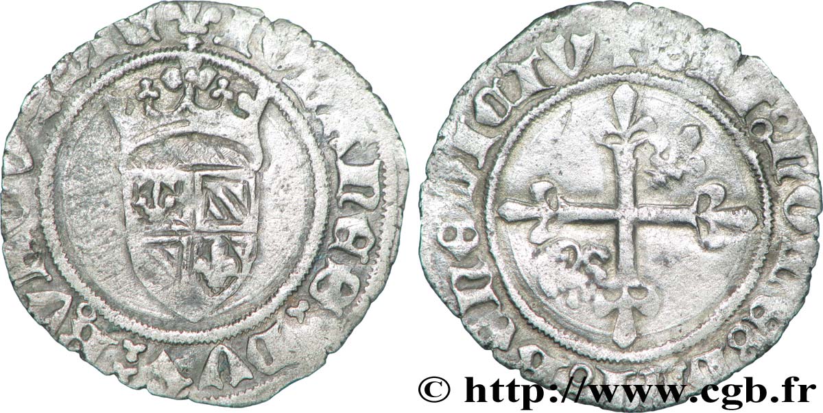 BOURGOGNE - DUCHÉ DE BOURGOGNE - JEAN SANS PEUR Gros TB