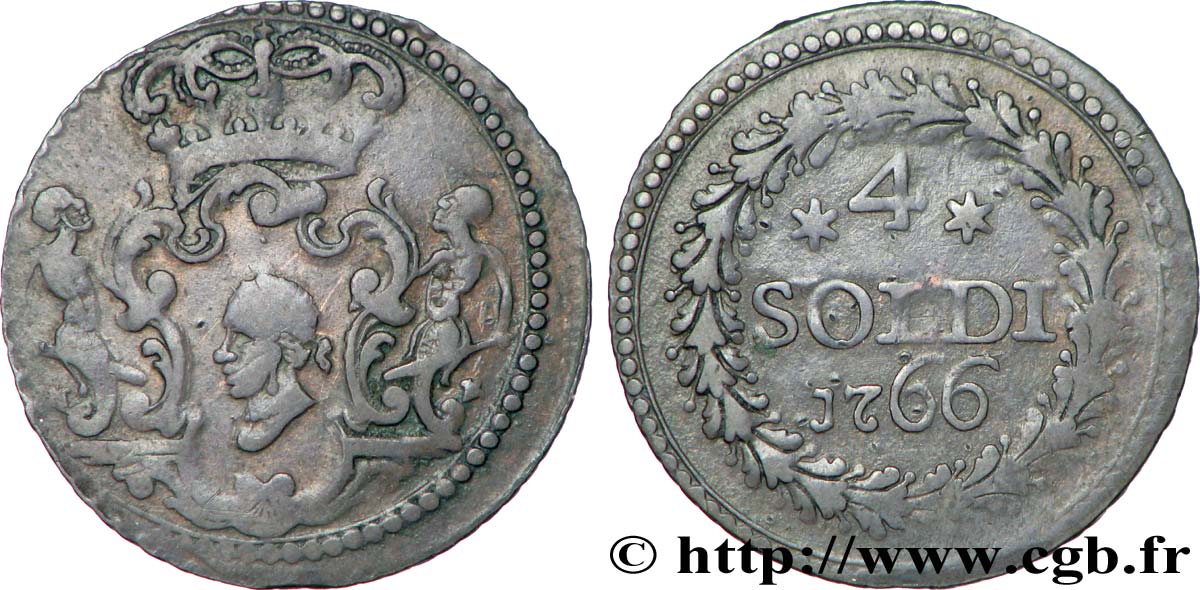 CORSE INDÉPENDANTE - PASCAL PAOLI 4 soldi TTB