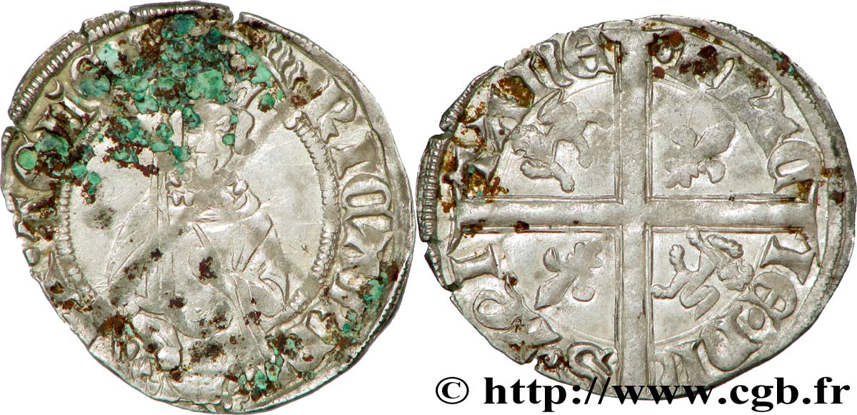 AQUITAINE - DUCHÉ D&nbsp;AQUITAINE - RICHARD II Hardi TTB