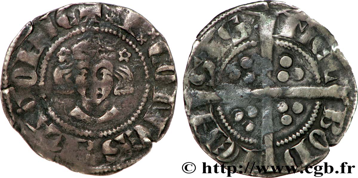 HAINAUT - COMTÉ DE HAINAUT - JEAN II D AVESNES Esterlin TB+