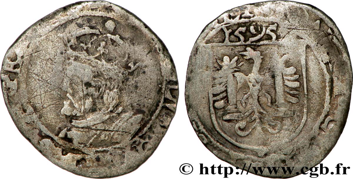 TOWN OF BESANCON - COINAGE STRUCK AT THE NAME OF CHARLES V Carolus MB/BB
