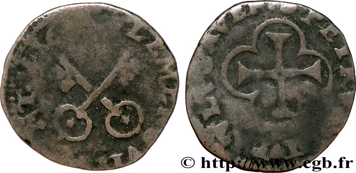 COMTAT-VENAISSIN - CLÉMENT VIII (Ippolito Aldobrandini) Patard F