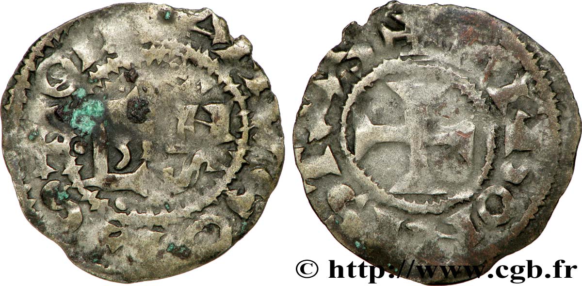 BRITTANY - DUCHY OF BRITTANY - CONAN II Denier bfe_323466 Feudal coins