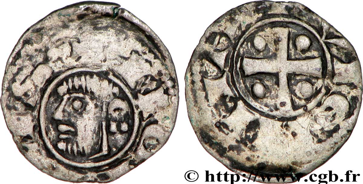 DAUPHINÉ - ARCHBISHOPRIC OF VIENNE - ANONYMOUS Obole anonyme VF