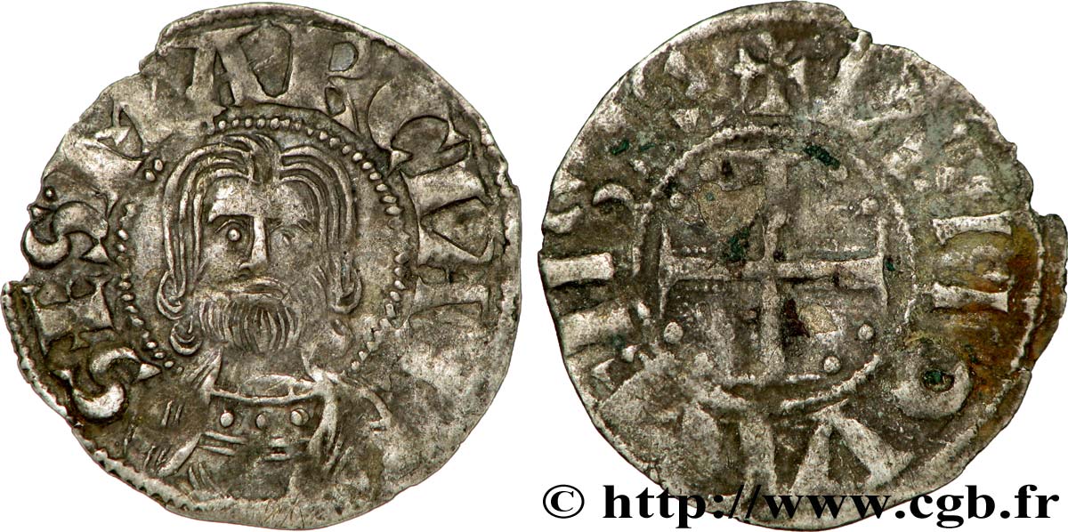LIMOUSIN - ABBAYE DE SAINT-MARTIAL DE LIMOGES Denier ou barbarin TB+