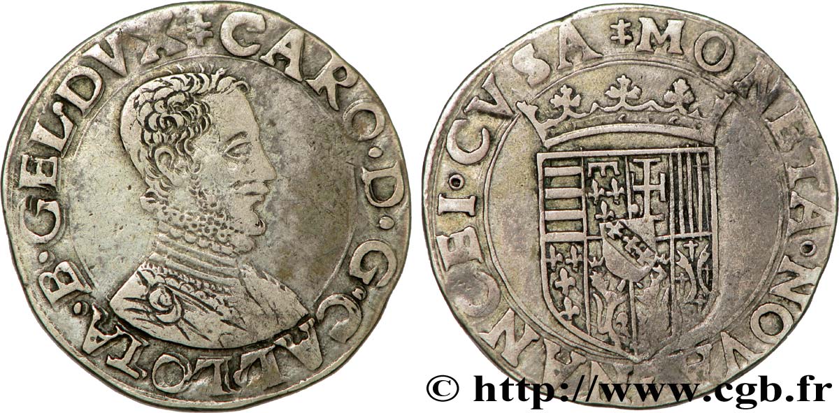 LORRAINE - DUCHÉ DE LORRAINE - CHARLES III LE GRAND DUC Teston TB+