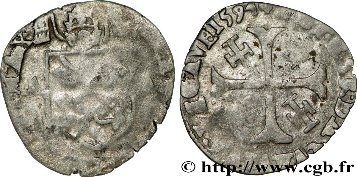 COMTAT-VENAISSIN - AVIGNON - CLÉMENT VIII (Hippolyte Aldobrandini) Douzain TB+