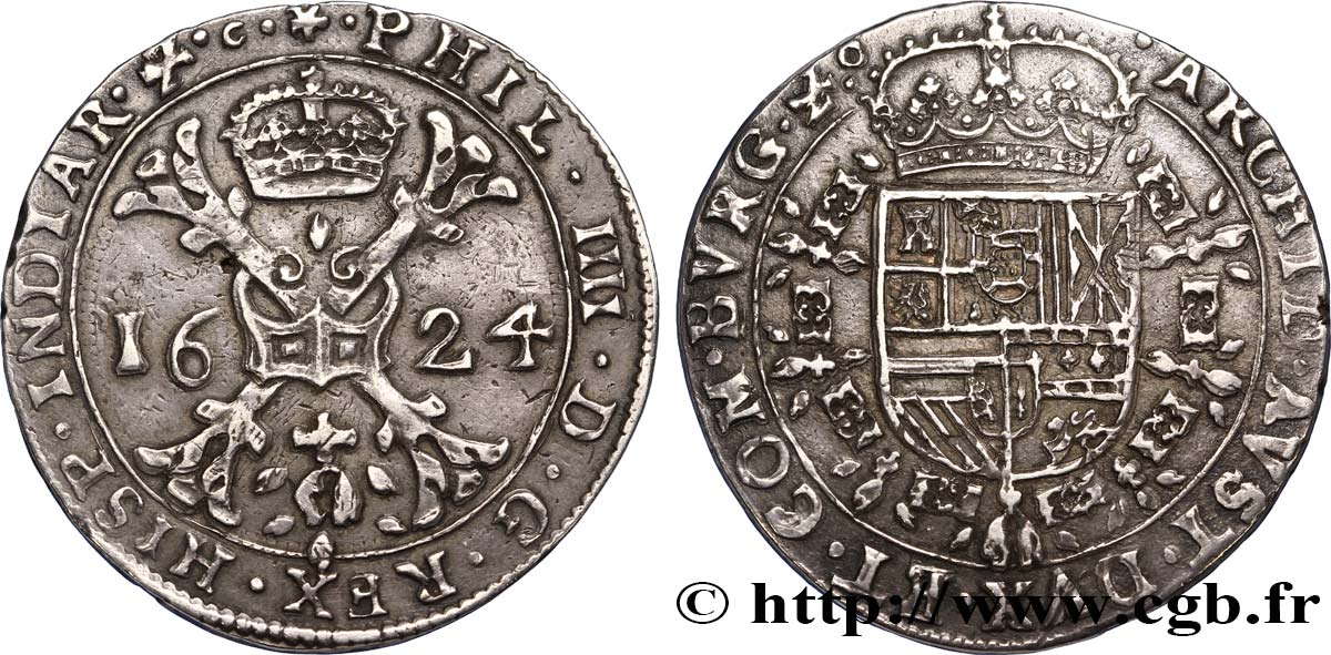 COUNTRY OF BURGUNDY - PHILIPPE IV OF SPAIN Patagon SPL